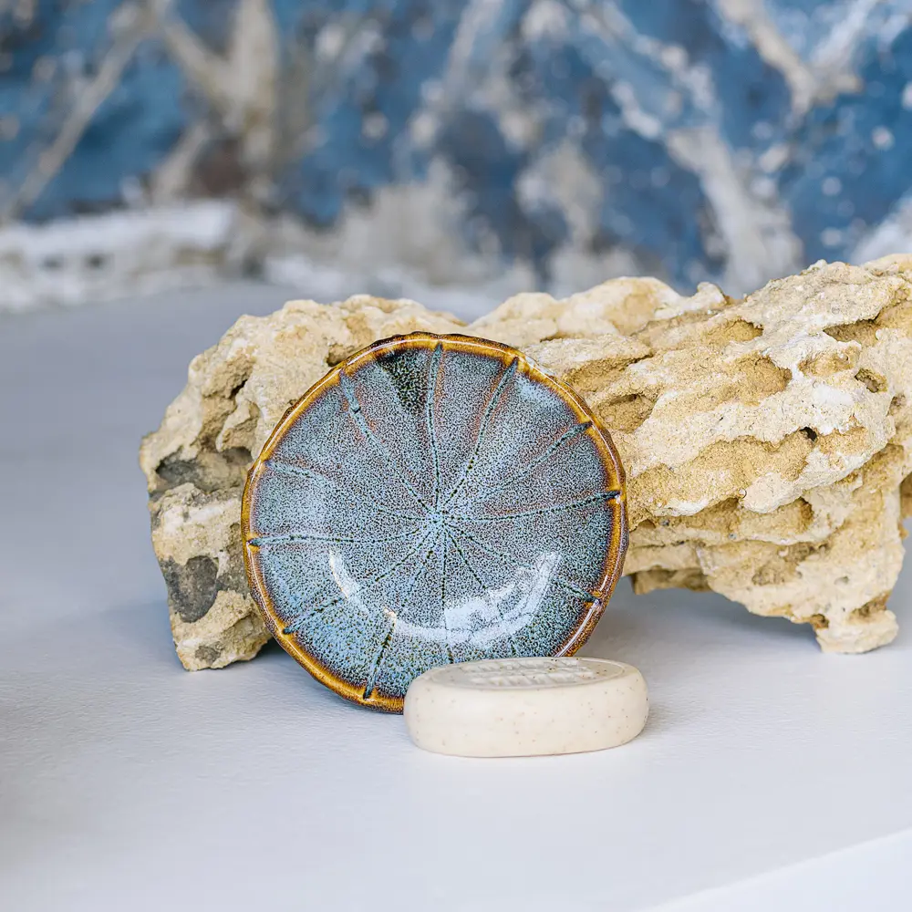 Мыльница Mare керамика цвет голубой-коричневый Santreyd STLM-2064228 - Вид №5