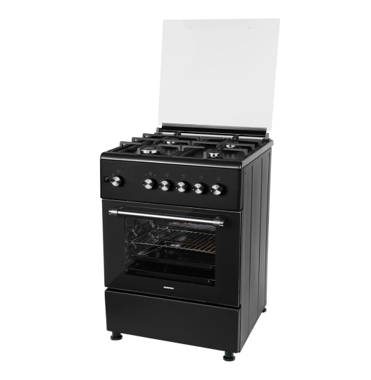 9016704 Газовая плита NORDFROST GG 6064 B черный STDN-0082870 - Вид №1