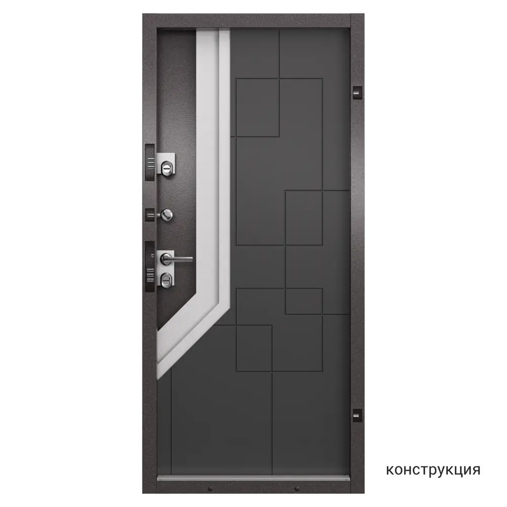 Дверь входная металлическая Термо 95x205 см правая цвет ринго пепел TOREX STLM-2199338 - Вид №17