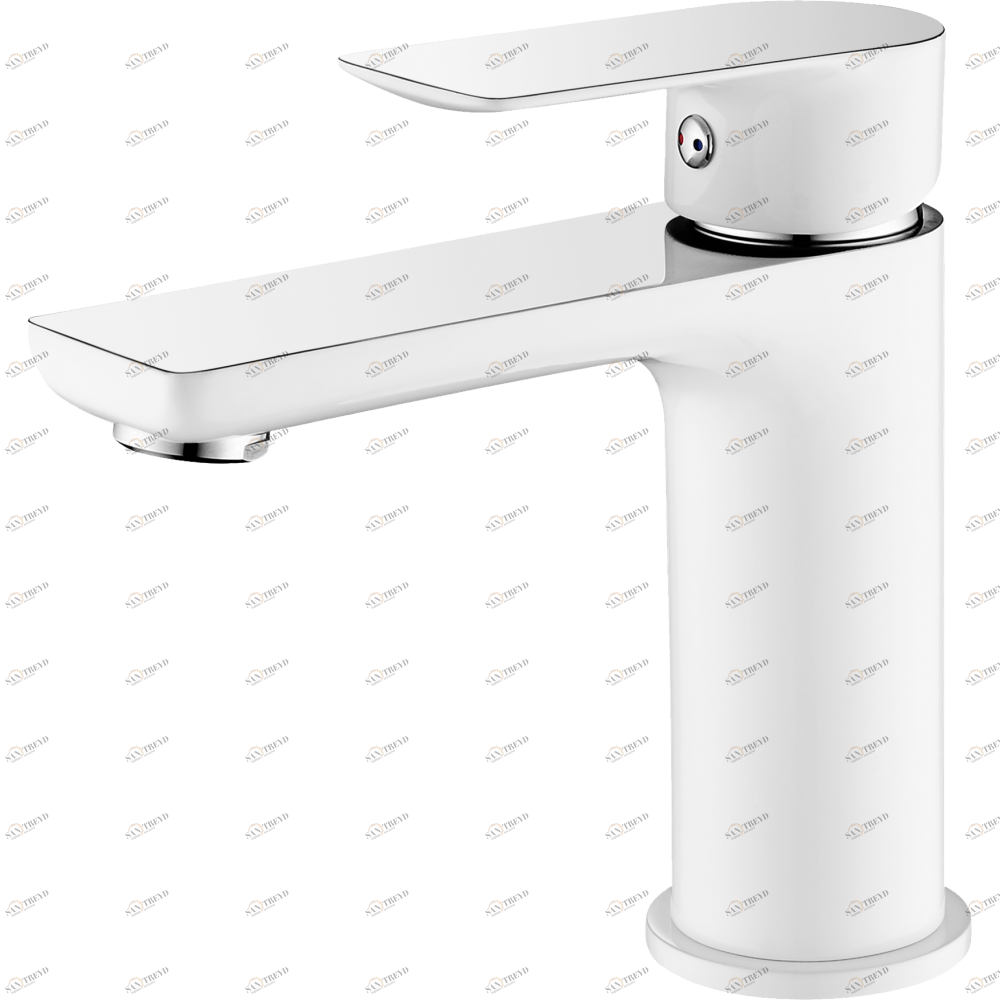 GZ 21011F Смеситель для раковины однорычажный Ganzer Белый Ganzer Германия 14064