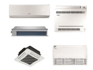 Многокомпонентный кондиционер с тепловым насосом