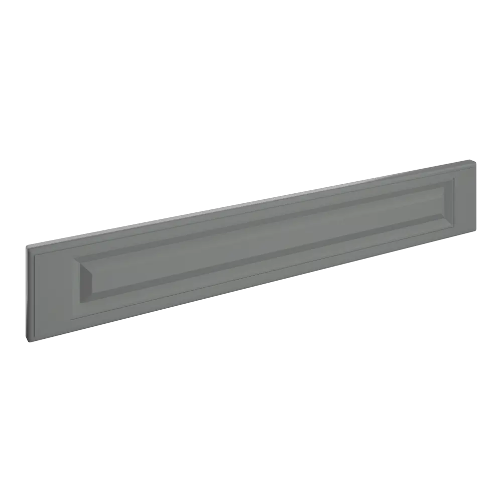 Фасад для кухонного ящика Мегион 79.7x12.5 см Delinia ID МДФ цвет тёмно-серый STLM-2086827 - Вид №2