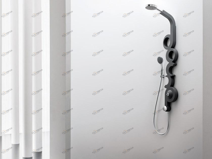 ARBLU Настенная душевая стойка с ручным душем sun-id-1491402