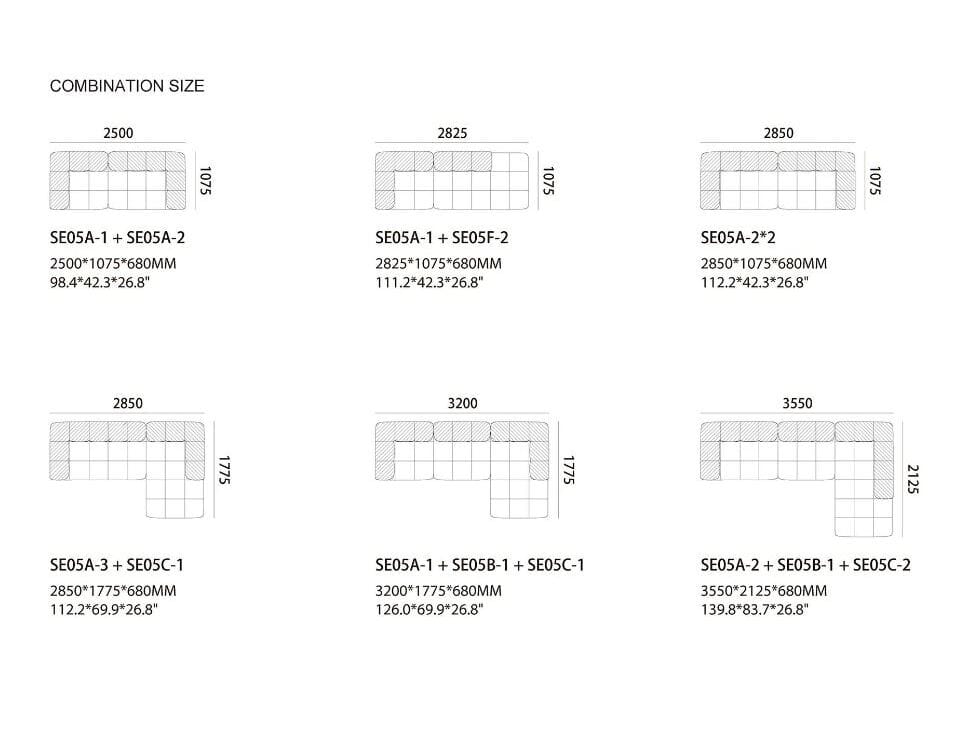 Кожаный диван HC28 maison PLAID ARCH-00053508 - Вид №8