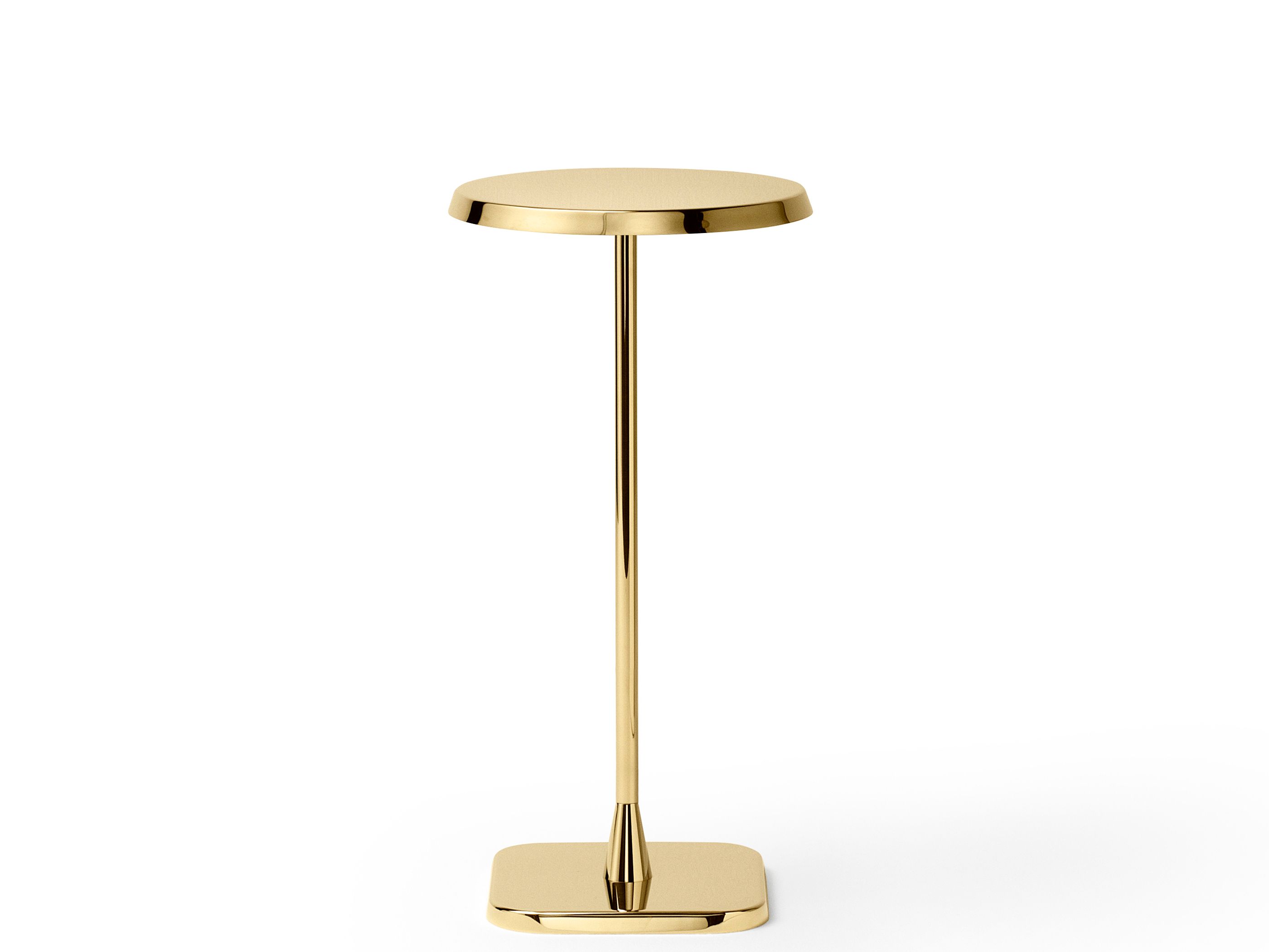 Круглый журнальный столик из нержавеющей стали GHIDINI1961 ARCH-00124146 - Вид №1