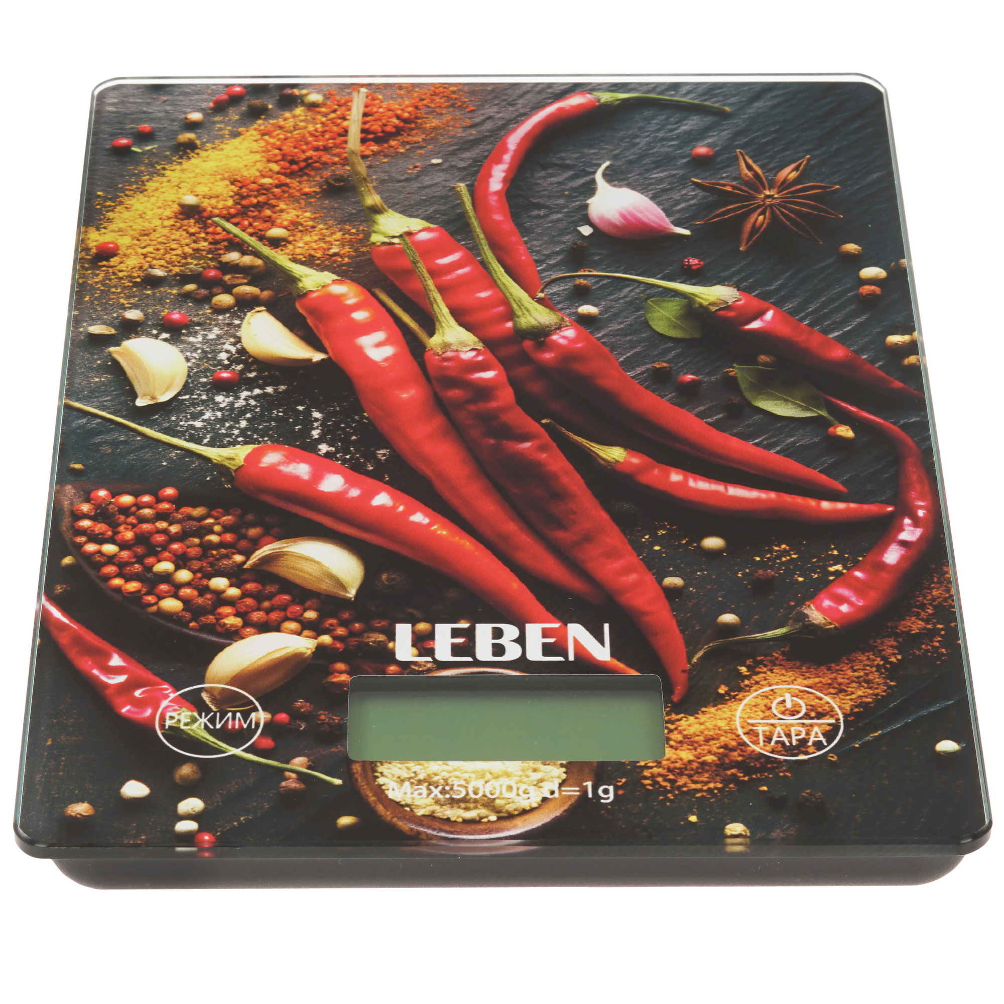 9237203 Кухонные весы LEBEN 268-064 разноцветный STDN-0129781 - Вид №1