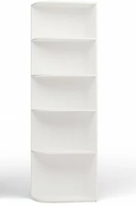 Угловой стеллаж ABC-KING для шкафа белый