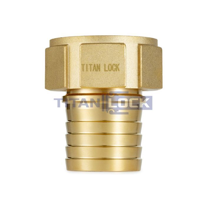 1,5in, штуцер с внутр. резьбой под рукав, латунь, TLSF38BR TITAN LOCK  - Вид №1