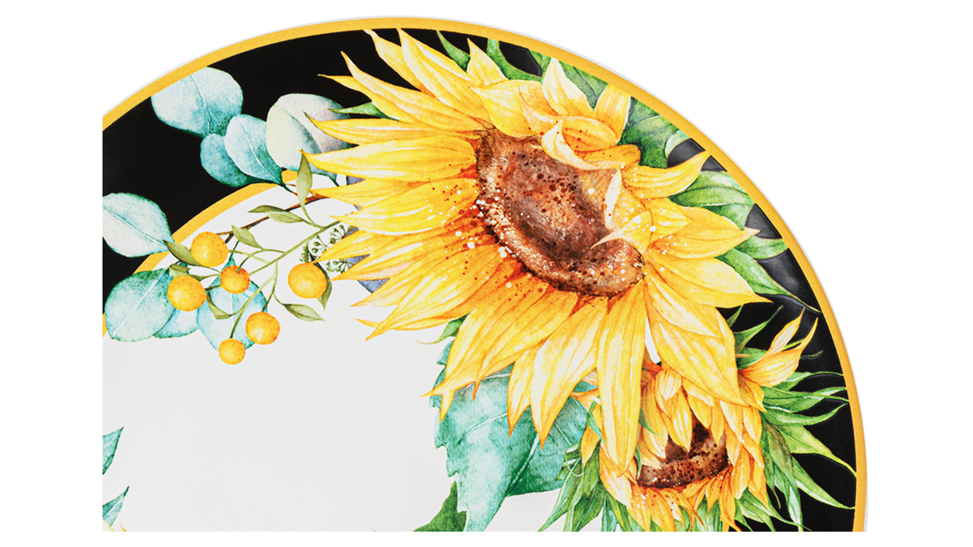 10671424 Certified International Тарелка обеденная Certified Int. Подсолнухи 28см, керамика Керамика  - Вид №1