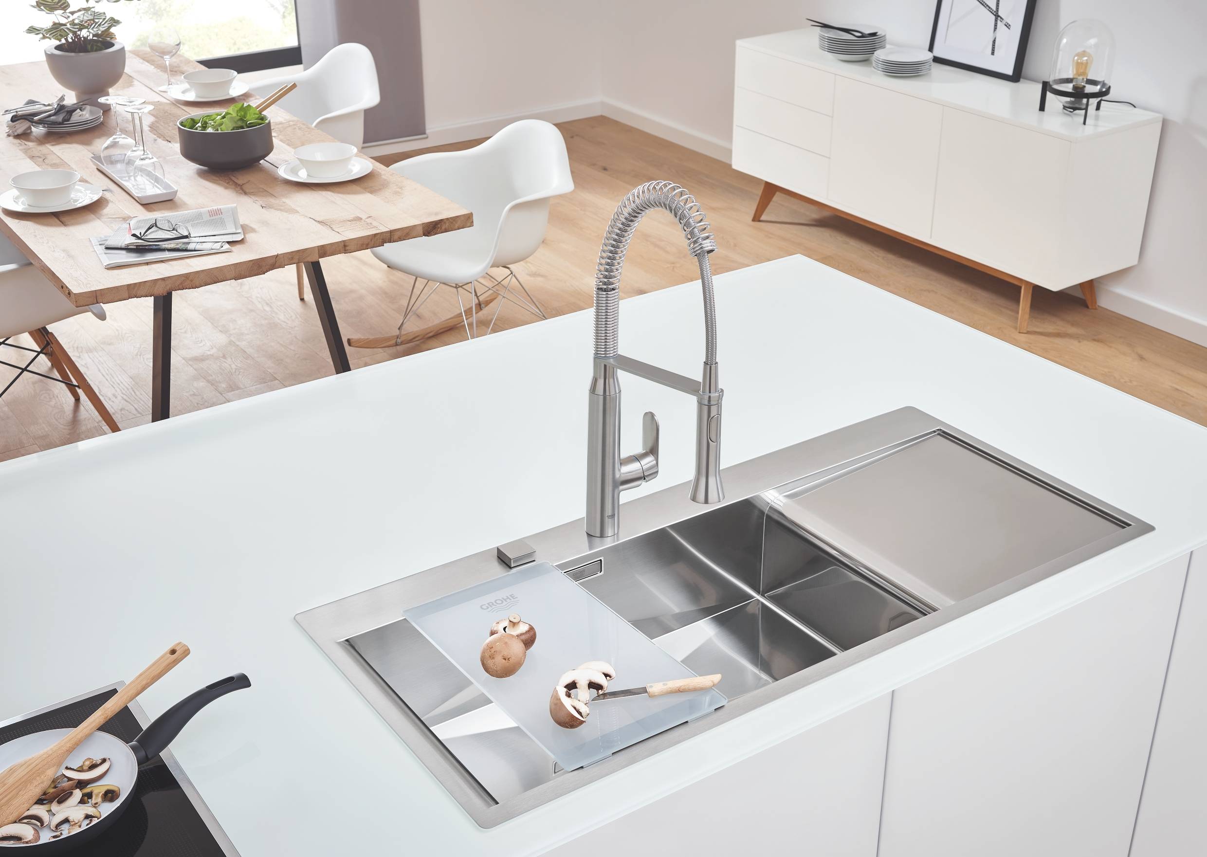 31581SD0 Мойка кухонная овальная Grohe Spare Parts - Вид №10