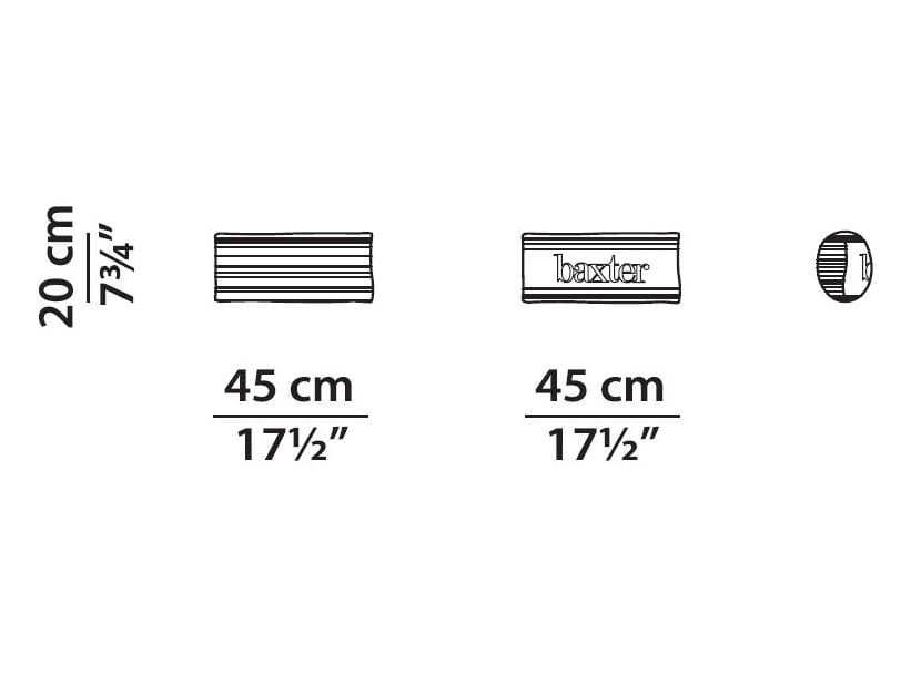 Кожаная подушка для дивана Baxter BELLE DE JOUR ARCH-00067353 - Вид №7