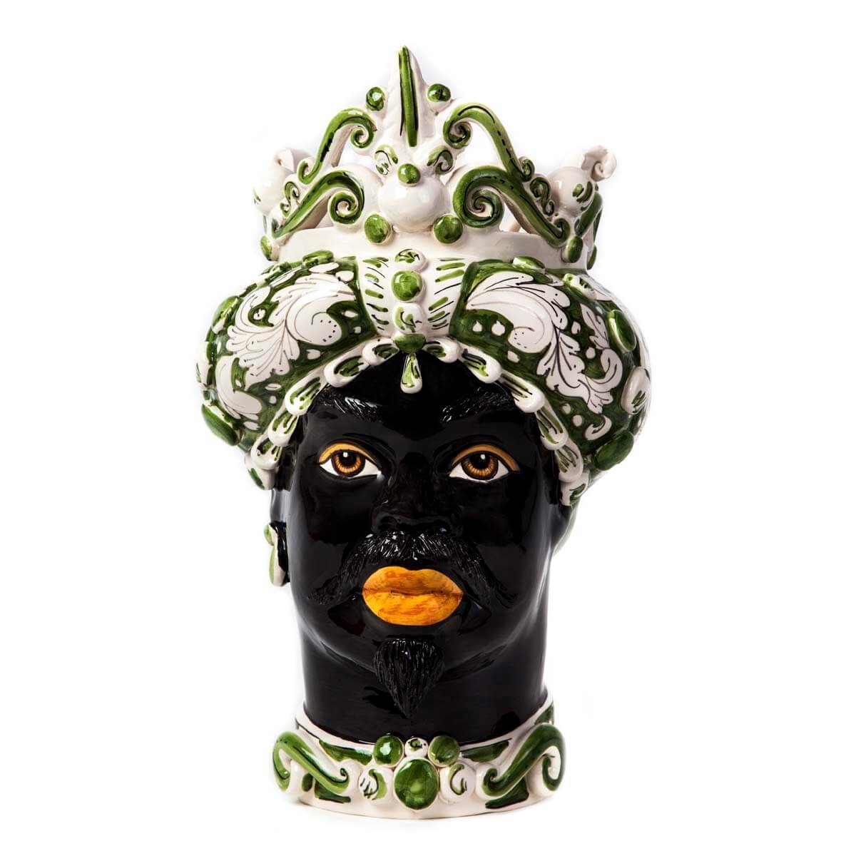 200657-86 ABHIKA ВАЗА МУЖСКАЯ МУЖСКАЯ СРЕДНЯЯ DARK GREEN  - Вид №4