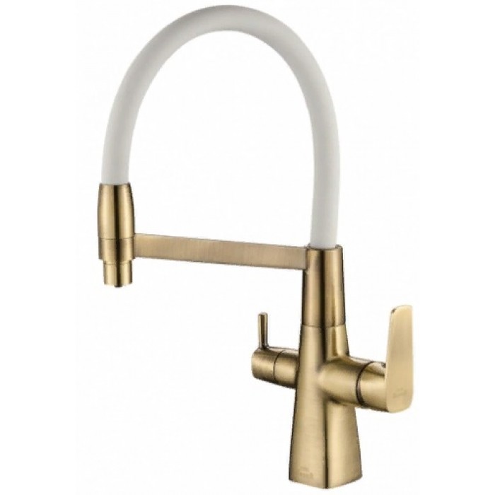 Steel Hammer SH 818-8 BRONZE Смеситель для кухни Zorg 431x291  - Вид №1