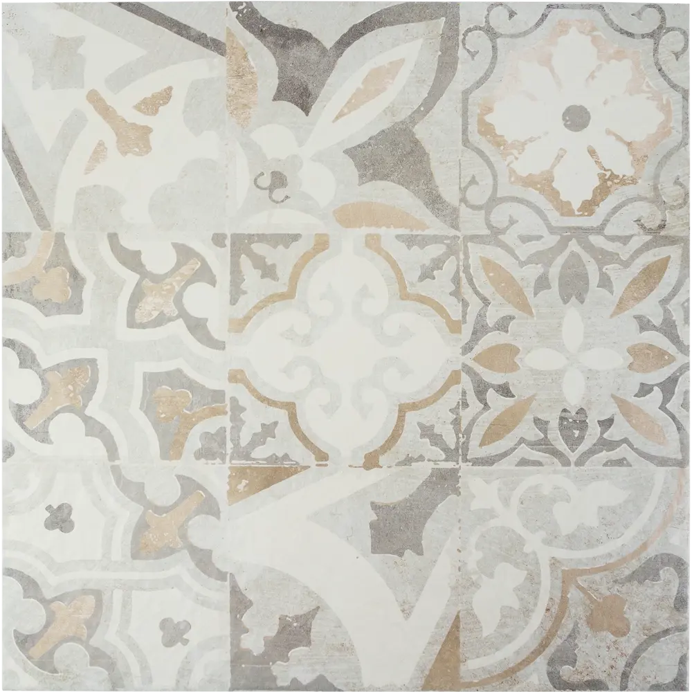 Керамогранит Cement Patchwork 45x45 см 1.42 м2 цвет серый LB CERAMICS STLM-2121197