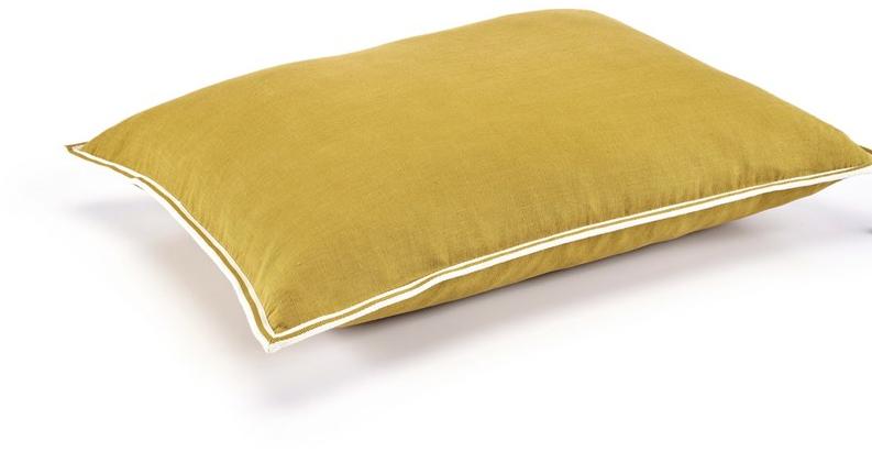 Élitis Простая квадратная льняная подушка sun-id-1454289 - Вид №5