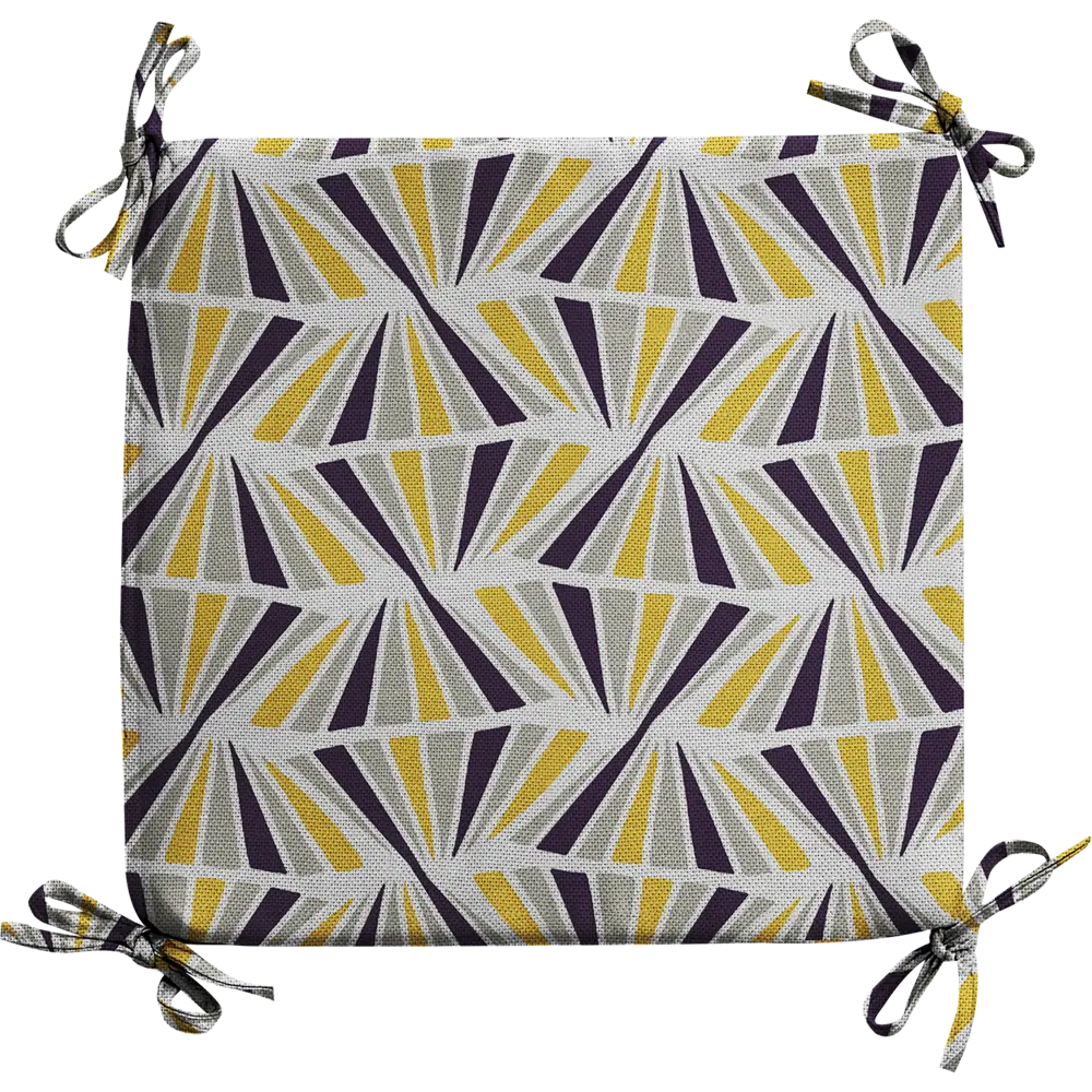 Галета на табурет «Калейдоскоп» 35x35 см цвет мультиколор LINEN WAY STLM-2151118