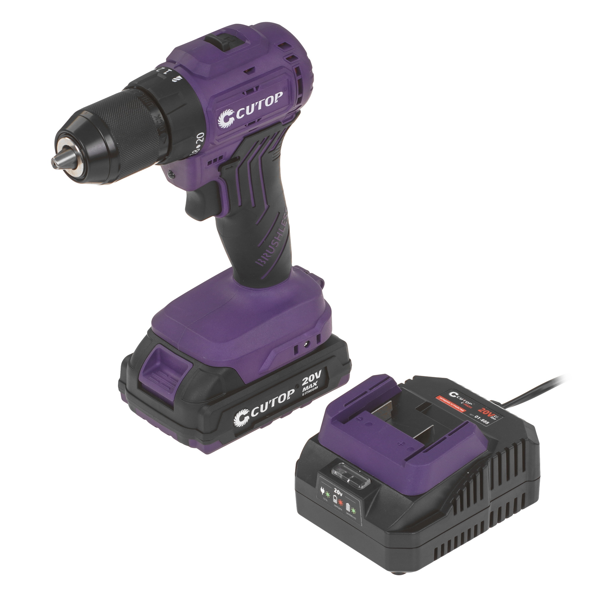 Дрель-шуруповерт Cutop E-Profi 01-884 9256569 STDN-0072444