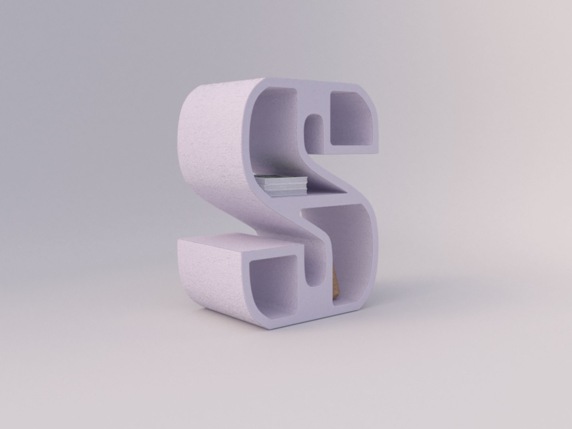 Мебель контейнеры в бетонной конструкции Voltan 555 ARCH-00021949 - Вид №132