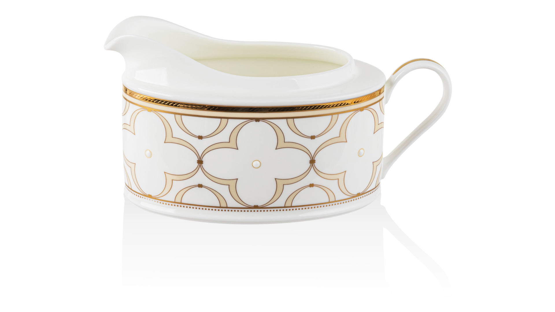 10668450 Noritake Сервиз столовый Noritake "Трефолио,золотой кант" на 6 персон 23 предмета Фарфор костяной  - Вид №9