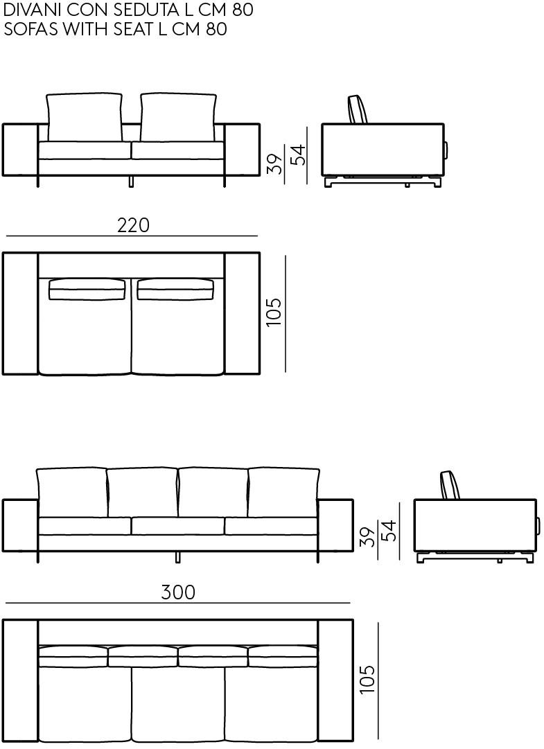DE PADOVA Диван из ткани с шезлонгом sun-id-1381442 - Вид №12