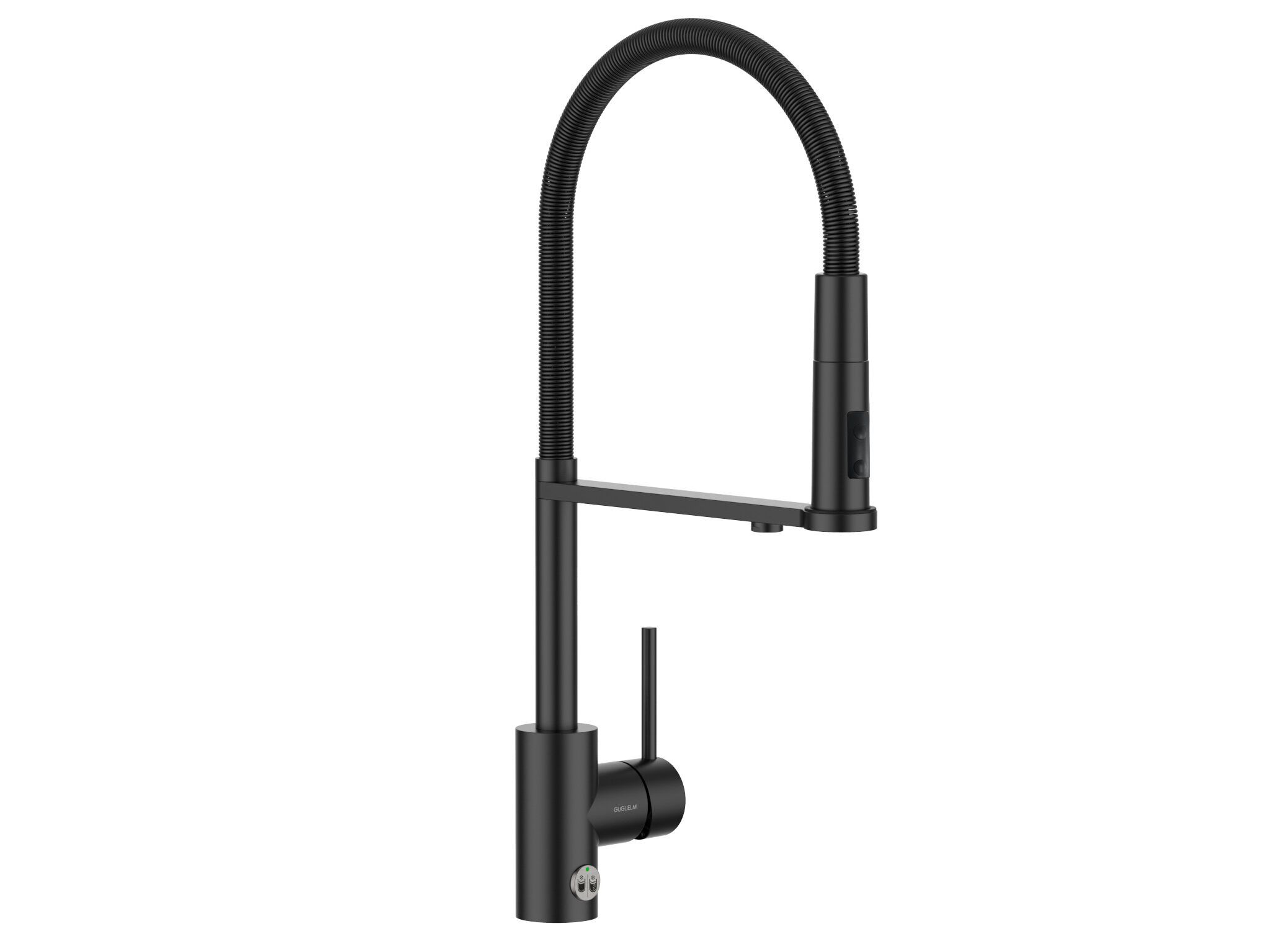 Однорычажный смеситель для кухни с выдвижным ручным душем GUGLIELMI RUBINETTERIE Pura ARCH-00128012 - Вид №2