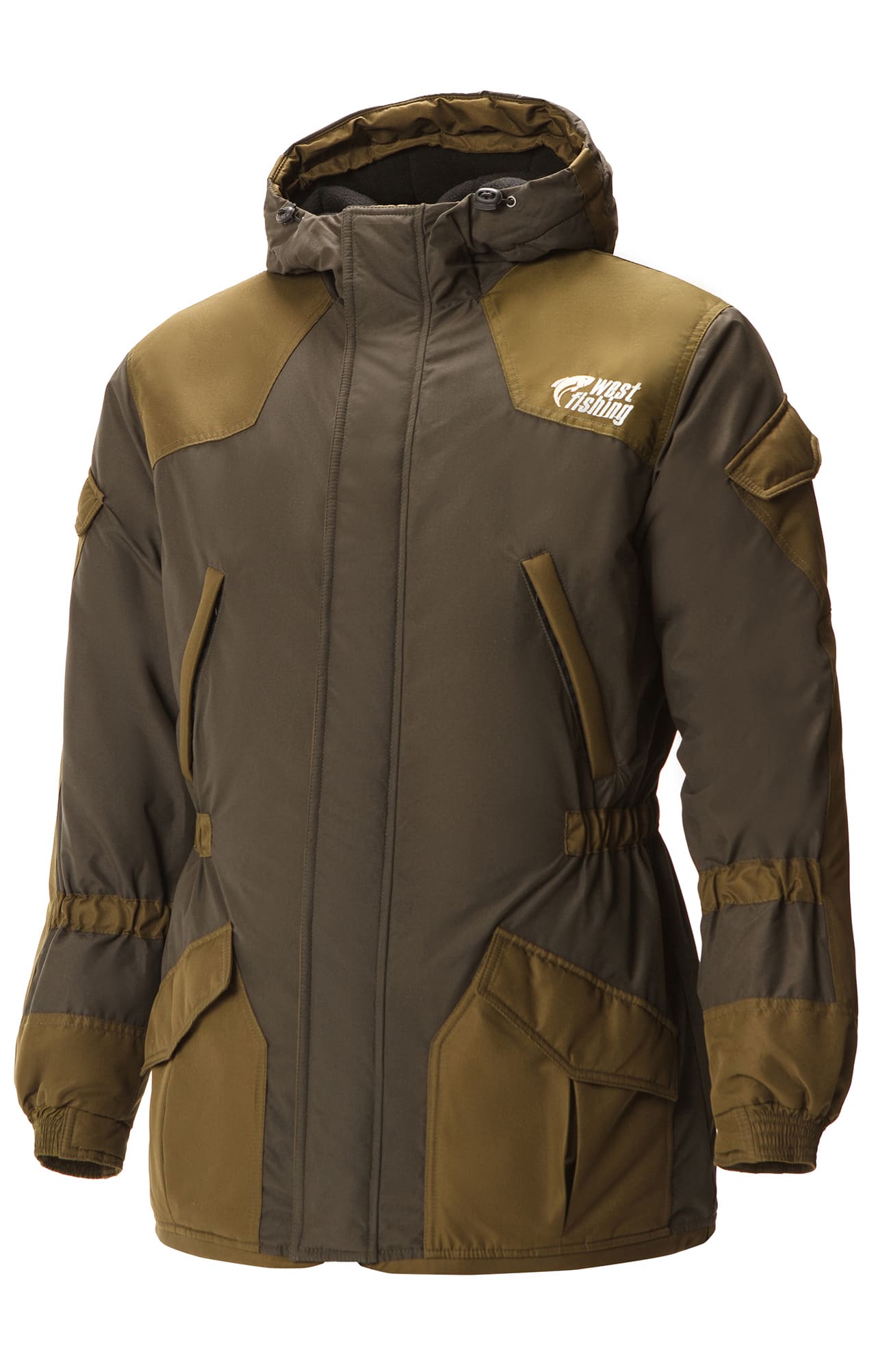 63936 Костюм  зимний хаки West Fishing  Зимняя спецодежда Santreyd  - Вид №1