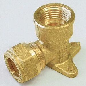 Водорозетка обжим 22 x 1/2" TIEMME