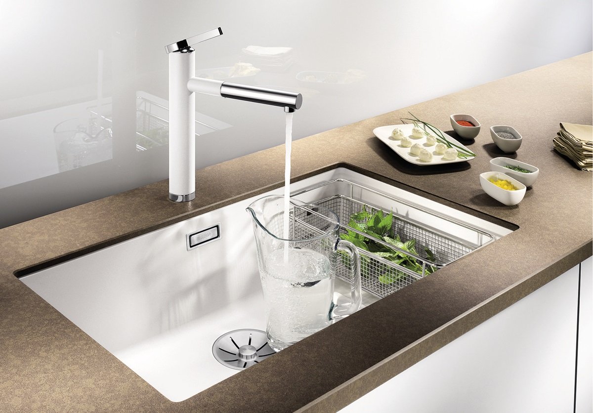 523542 Кухонная мойка Blanco Subline 700-U Level белый  Blanco Subline Белый - Вид №2