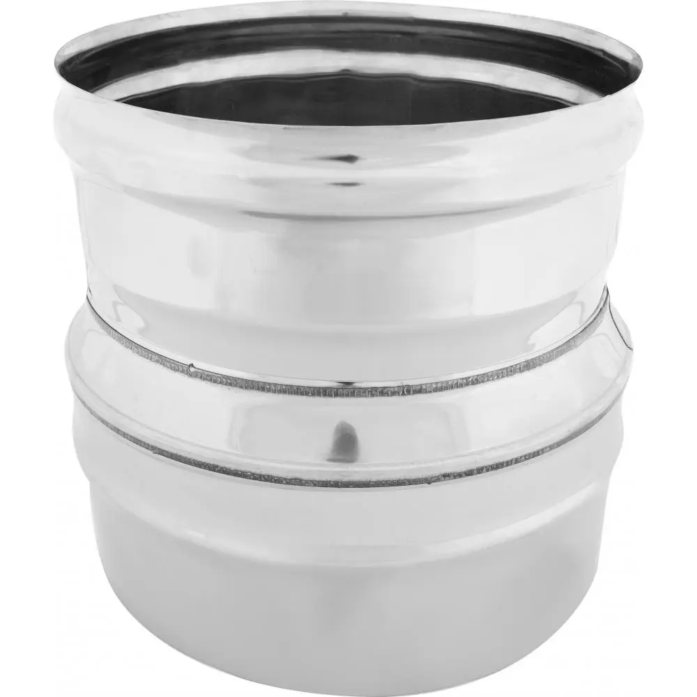 Переход 0.5x180х200 мм, зеркальная нержавеющая сталь Santreyd STLM-2049714