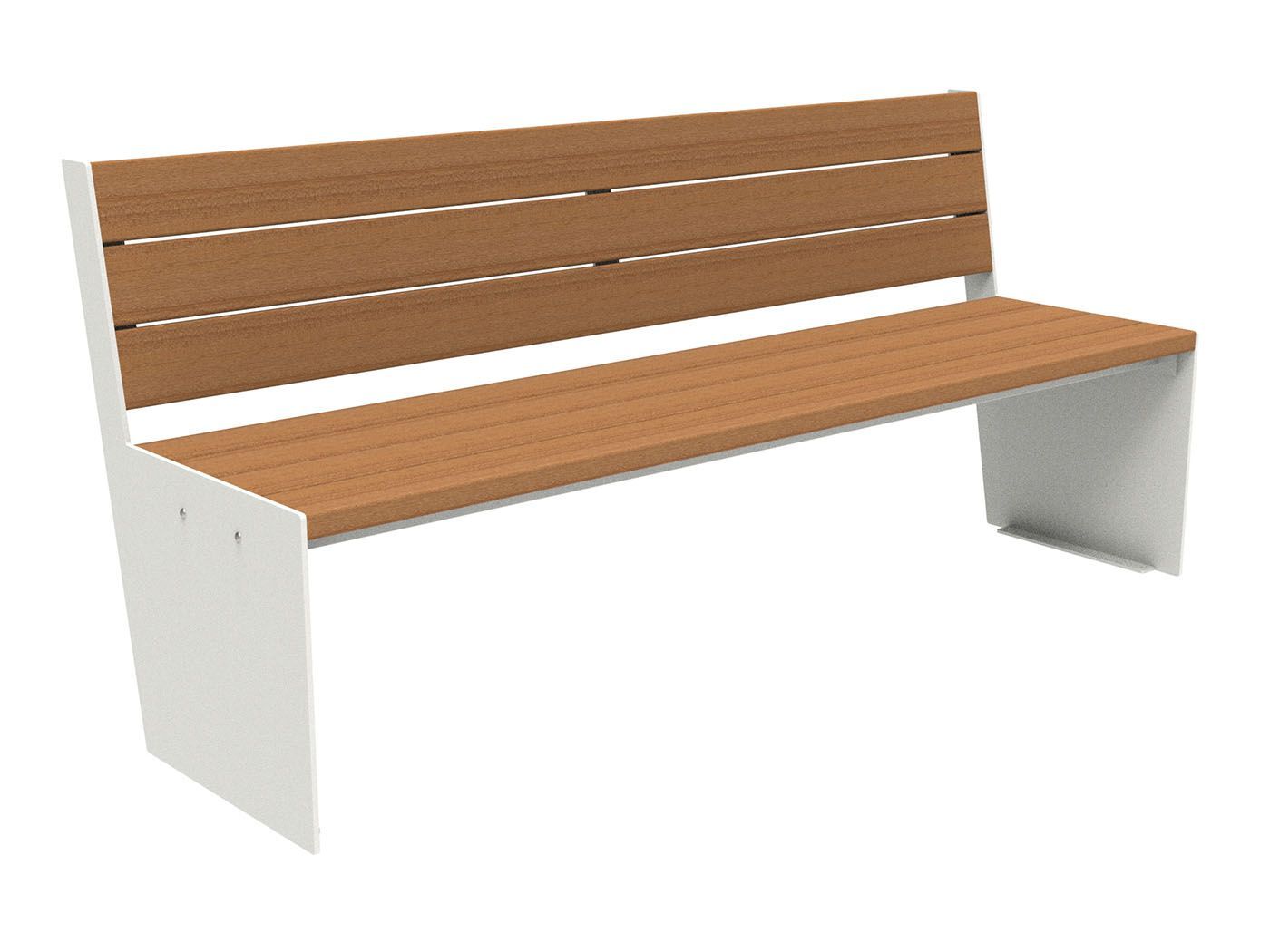 Скамья из окуме со спинкой Lazzari TAUT WOOD ARCH-00118857 - Вид №21