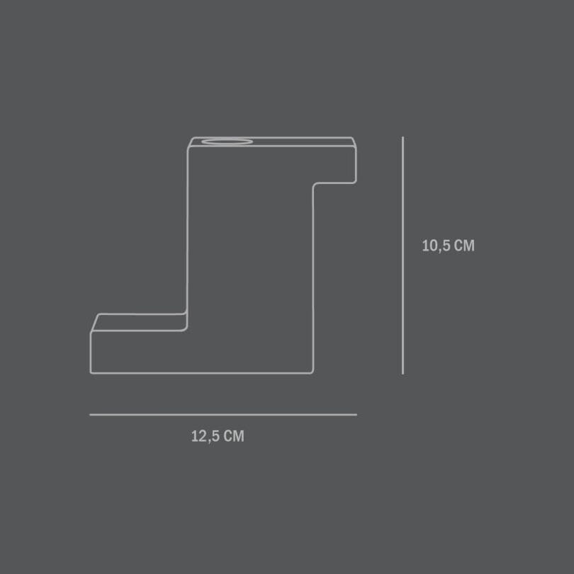 Подсвечник из известняка 101 Copenhagen кирпич ARCH-00074843 - Вид №5