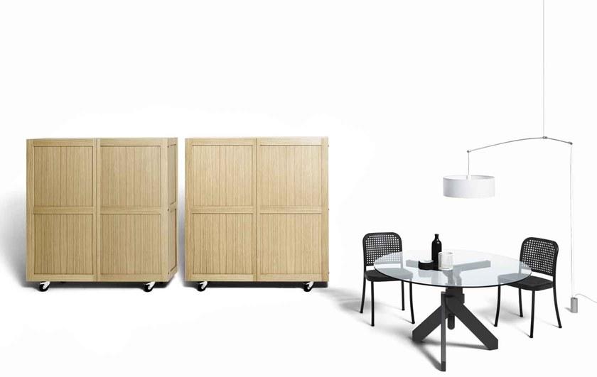 DE PADOVA Стол из дерева и стекла sun-id-1506957 - Вид №1