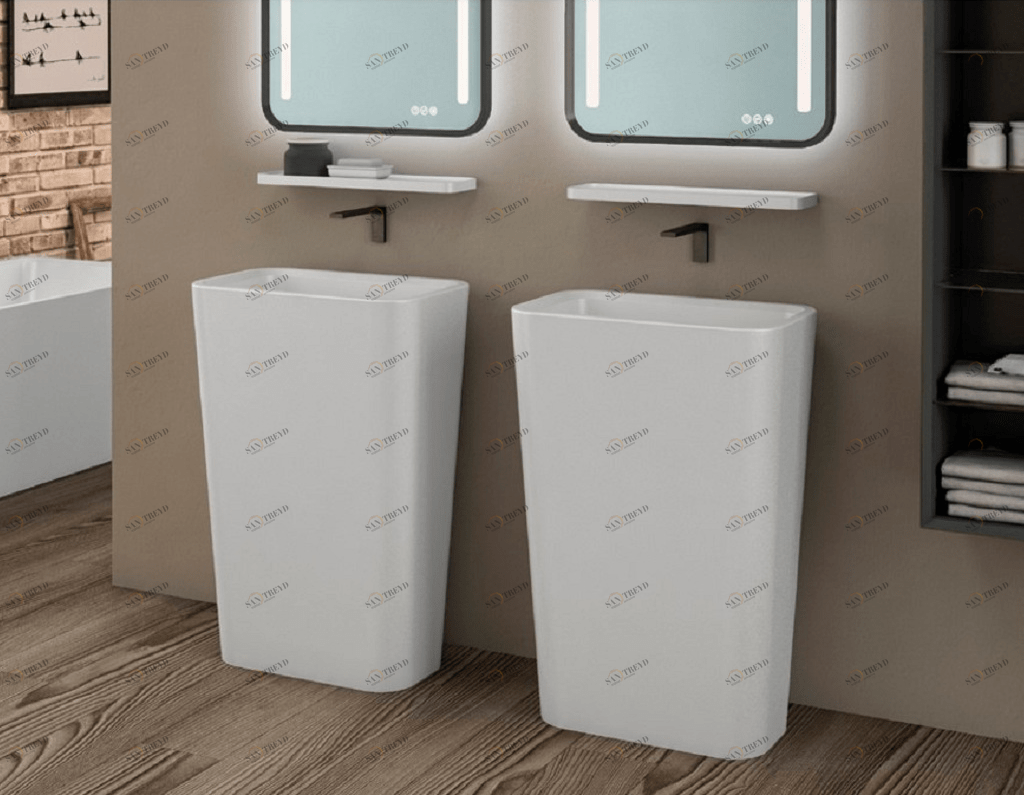 01017 Напольная раковина стоящая овальная Kolpa-San 