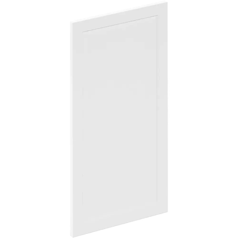 Фасад кухонного шкафа Ньюпорт 39.7x76.5 см KONSENSA МДФ цвет белый Ньюпорт белый STLM-2012255 - Вид №1