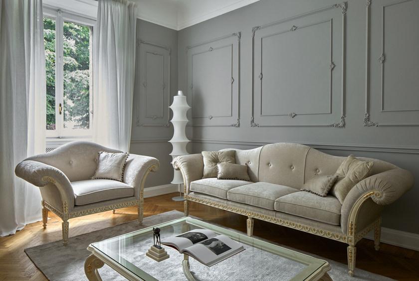 Grifoni Silvano Кресло из ткани с подлокотниками sun-id-1402036 - Вид №1