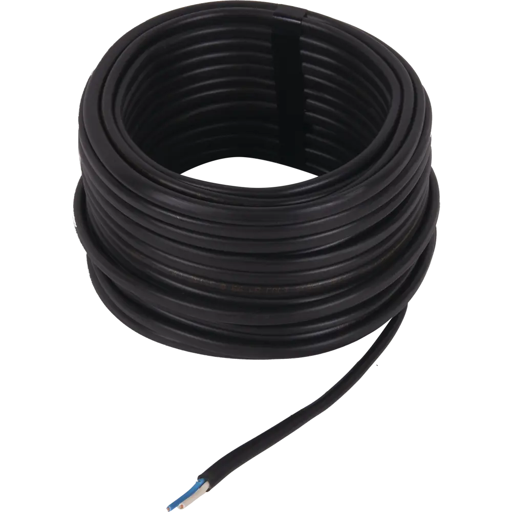 Кабель Electraline ВВГп-НГ(А) 2х1.5, 100 м, ГОСТ 82034988 STLM-2085748  - Вид №1