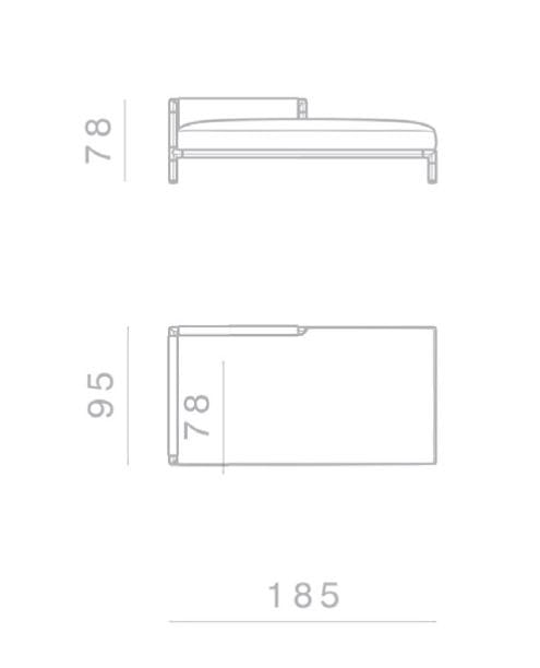 Ткань Dormeuse GHIDINI1961 рамка ARCH-00006882 - Вид №5