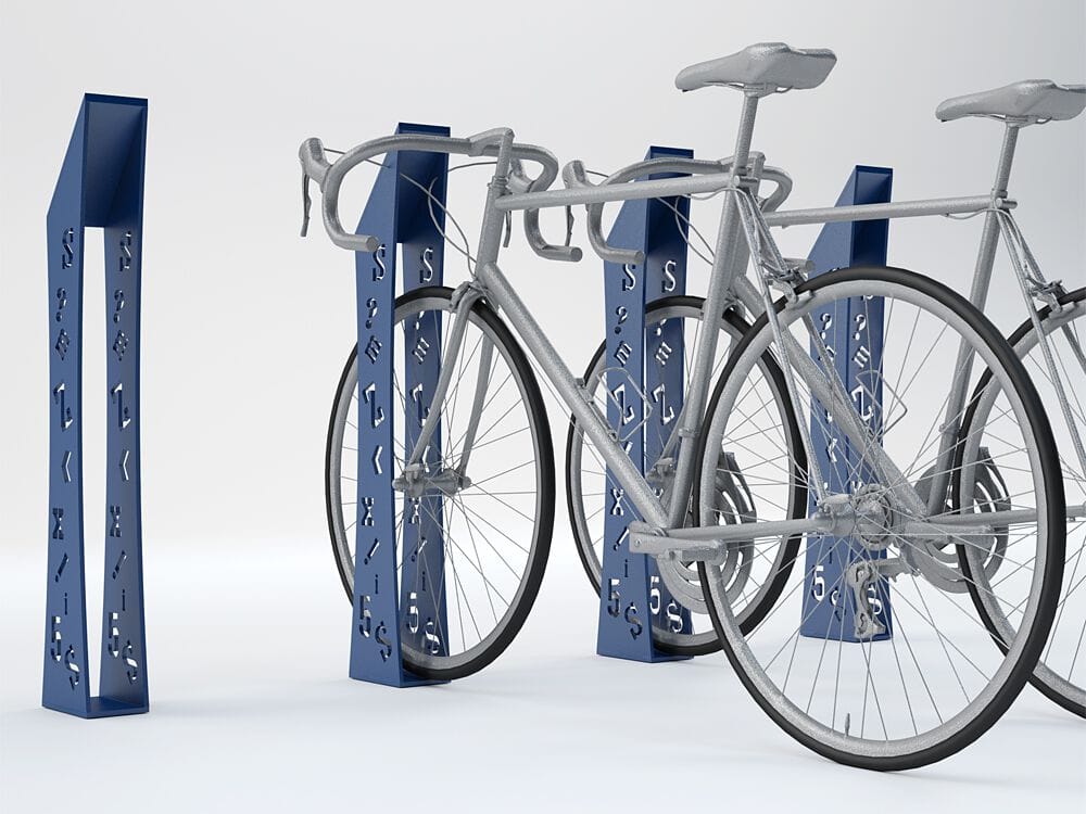 Стальной боллард / держатель велосипеда CITYSì Alfa ARCH-00097404