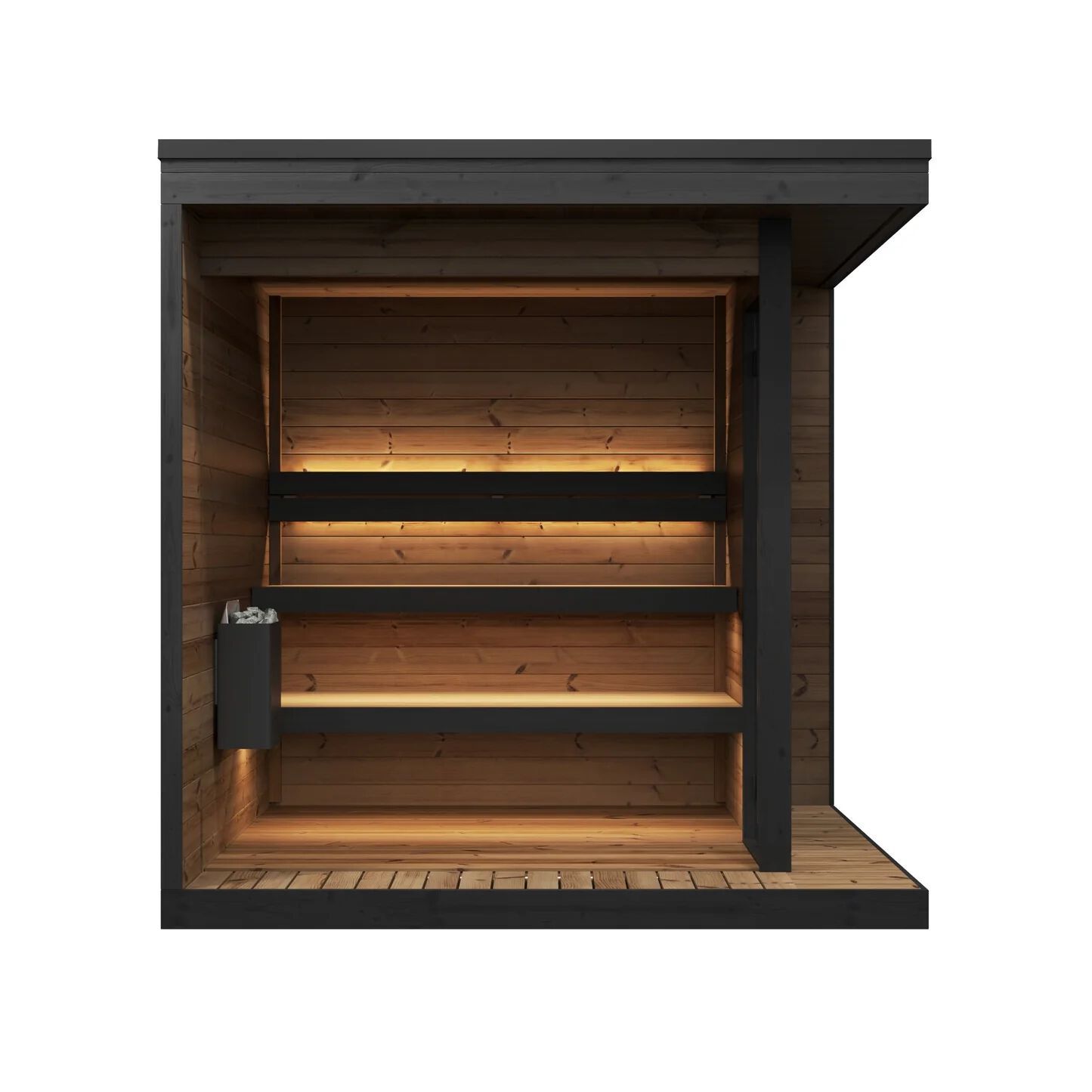 Деревянная сауна на открытом воздухе Saunamo Hiki ARCH-00130339 - Вид №6