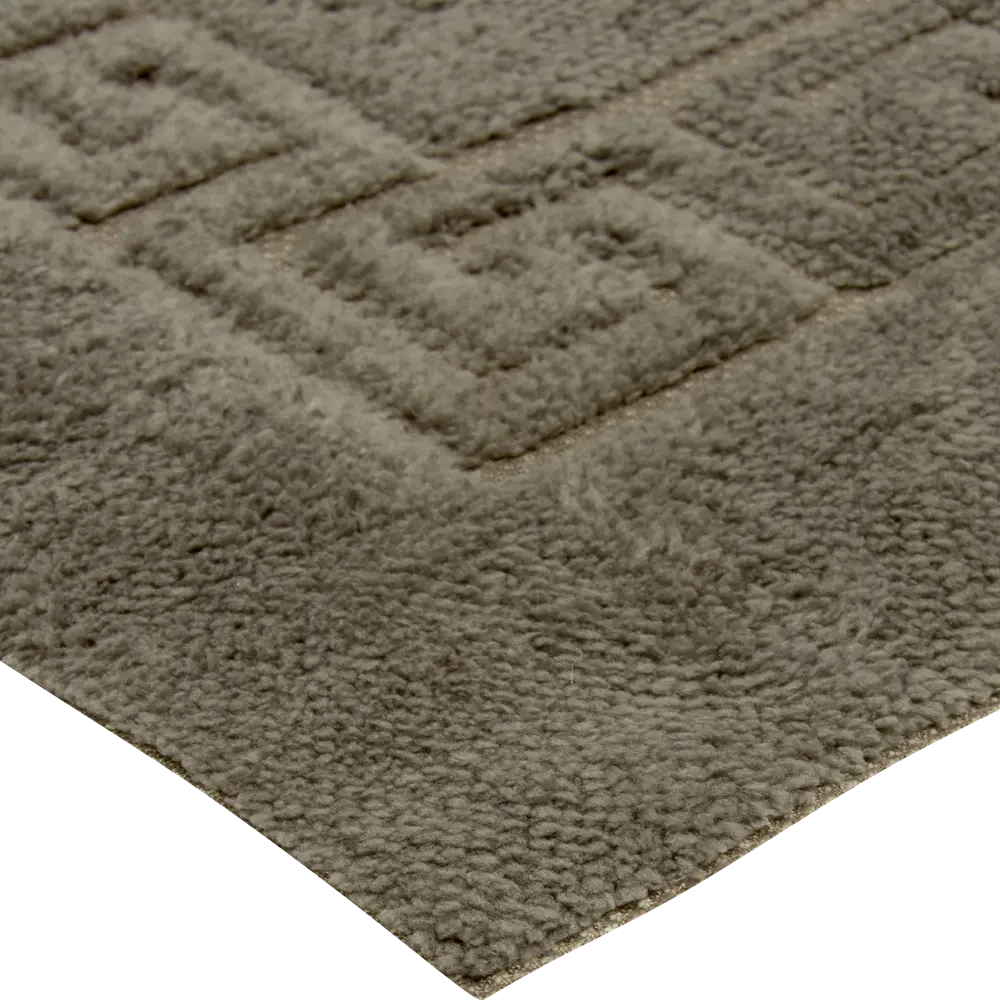 Коврик для ванной комнаты «Foot» 50х70 см цвет серый PRIMANOVA STLM-2056234 - Вид №1