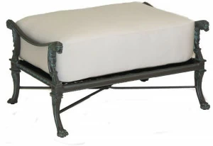 Oxley's Furniture Прямоугольная подставка для ног из алюминия Luxor Luot