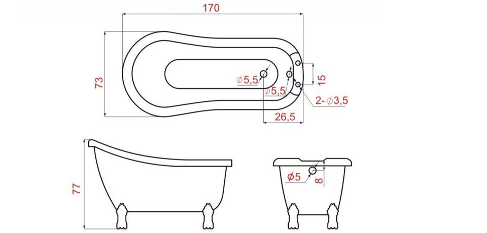 Ванна Wellis Venus sun-id-296327 - Вид №2