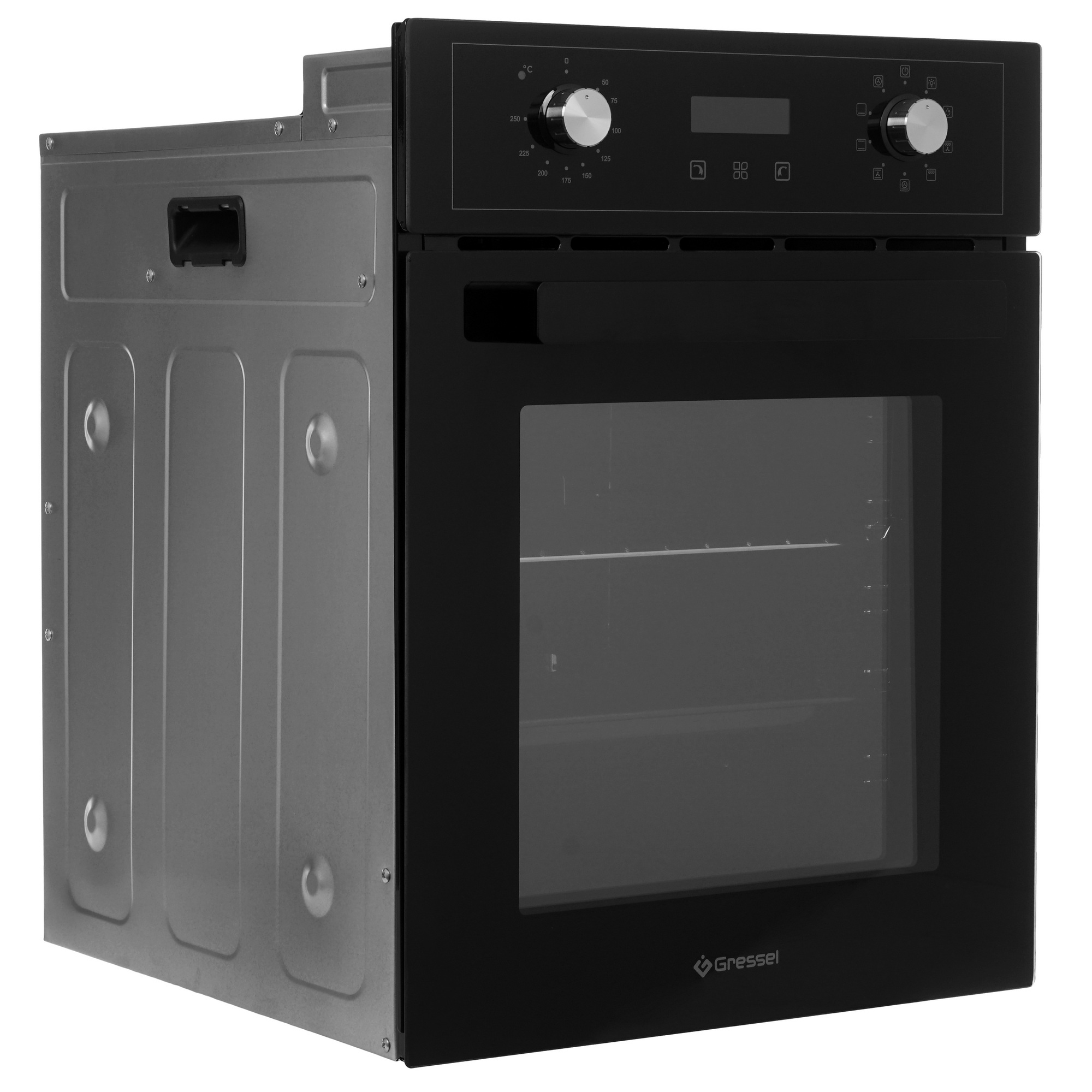 9284046 Электрический духовой шкаф GRESSEL RU477ES59110 черный STDN-0021922 - Вид №1