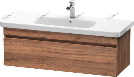 DS639507979 DuraStyle Тумбочка подвесная Орех натуральный, декор Duravit