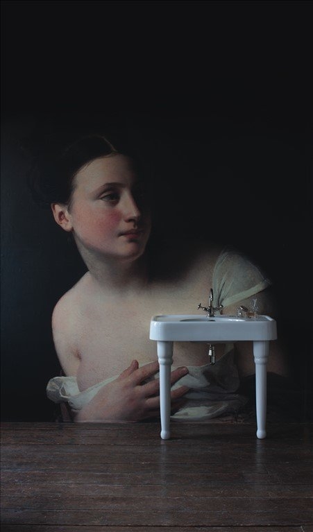 ARC900 1TH, ARC2 Напольная раковина стоящая овальная Burlington Arcade - Вид №5