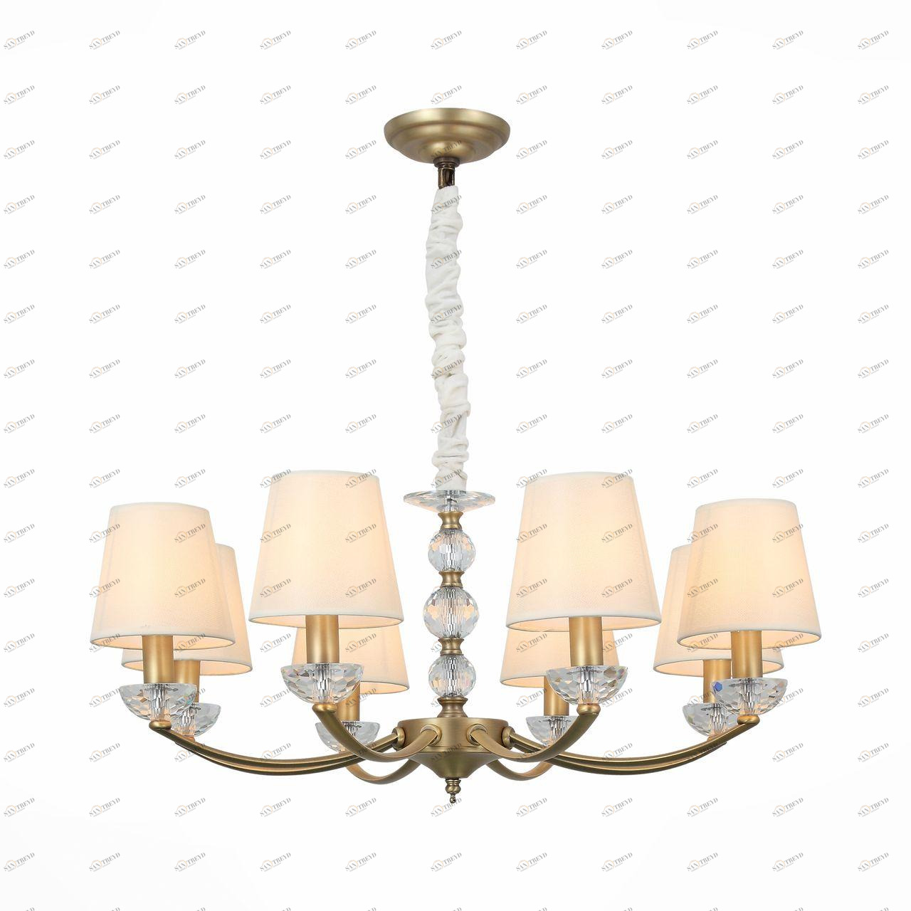 Подвесная люстра ST Luce Miscela SL812.303.08 ST LUCE ДИЗАЙНЕРСКИЕ, MISCELA 108696 Бежевый 