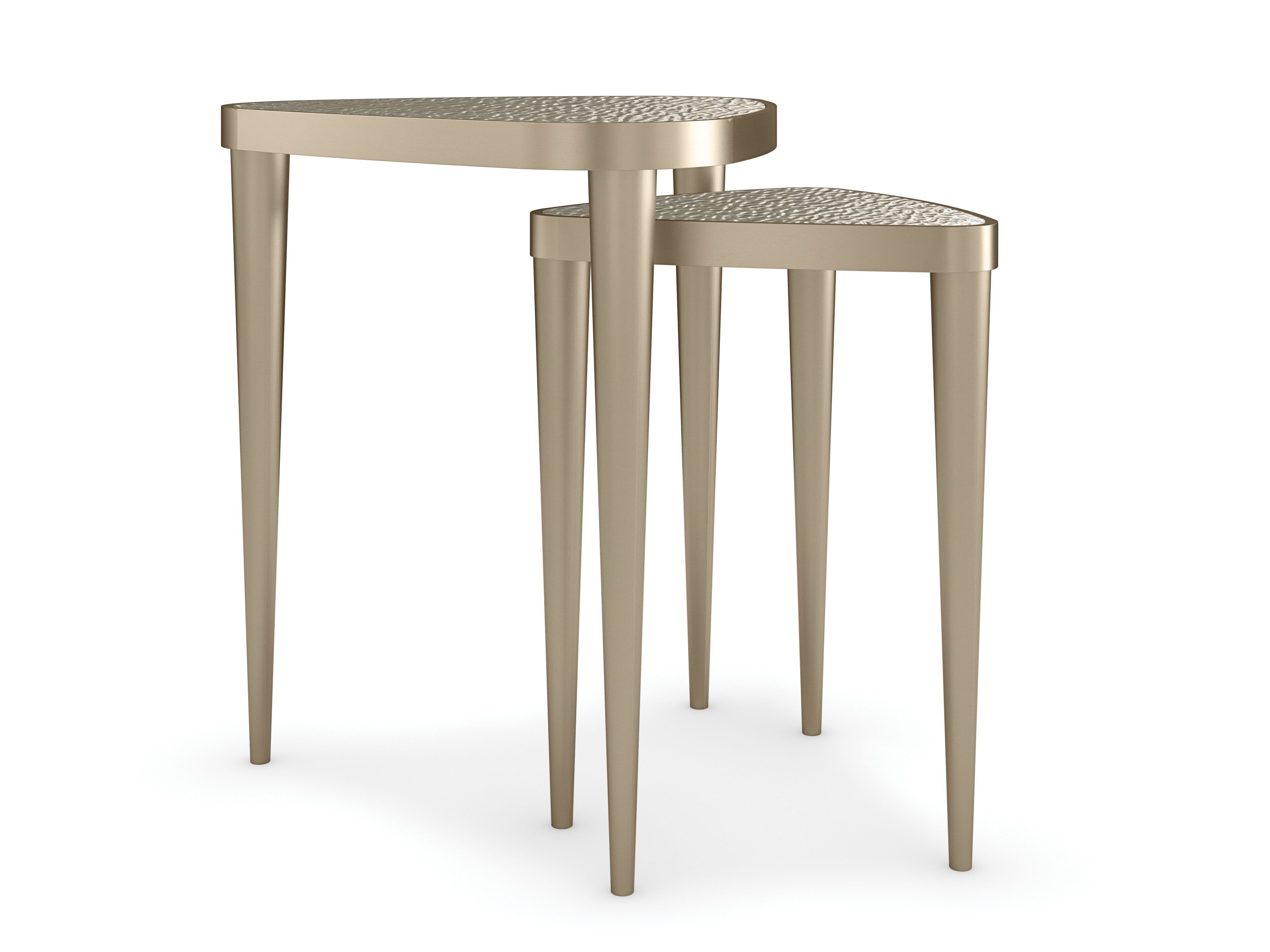 Пара деревянных журнальных столиков Caracole CUFF LINKS ARCH-00145053