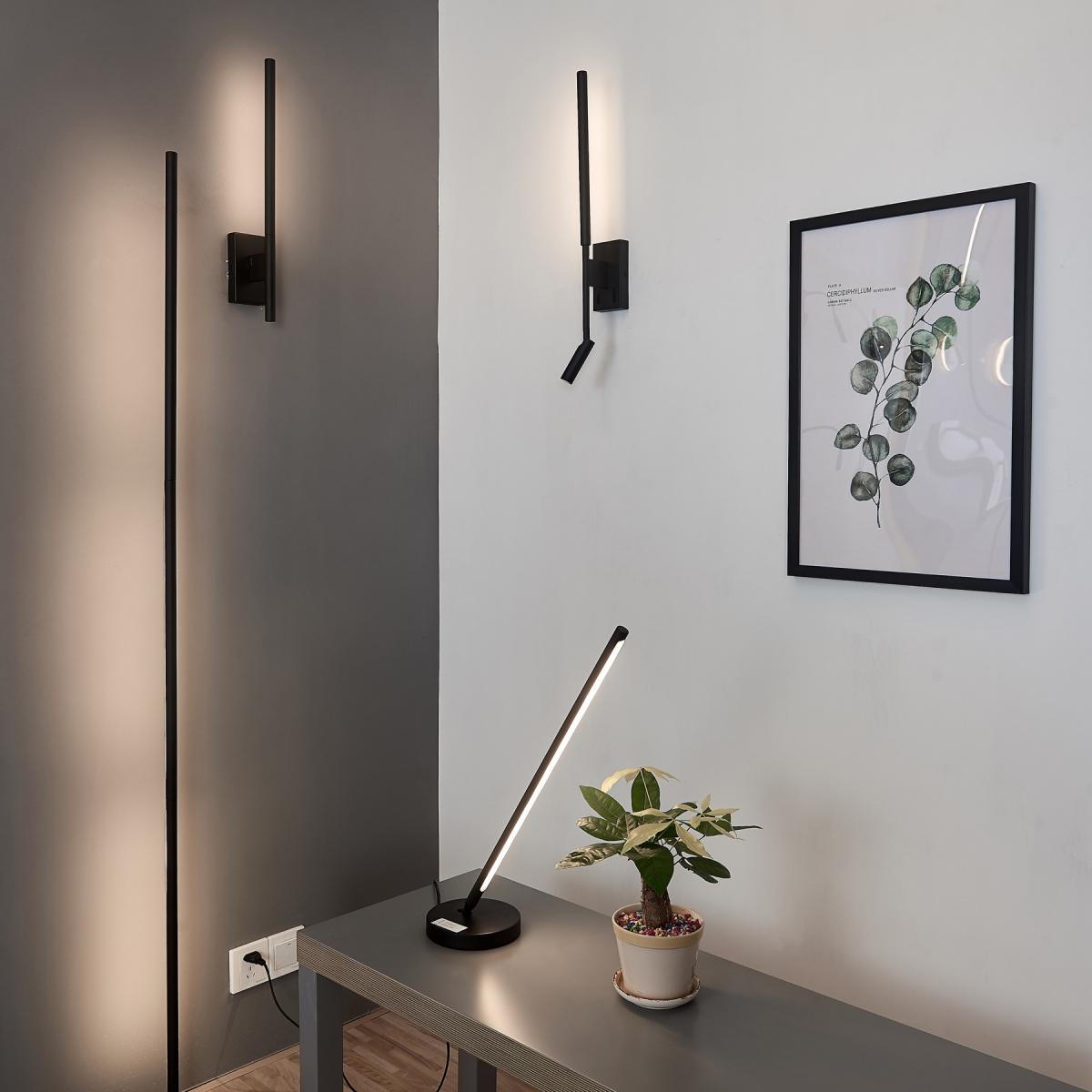 084978 Настенный светильник черный Mantra Torch  - Вид №6