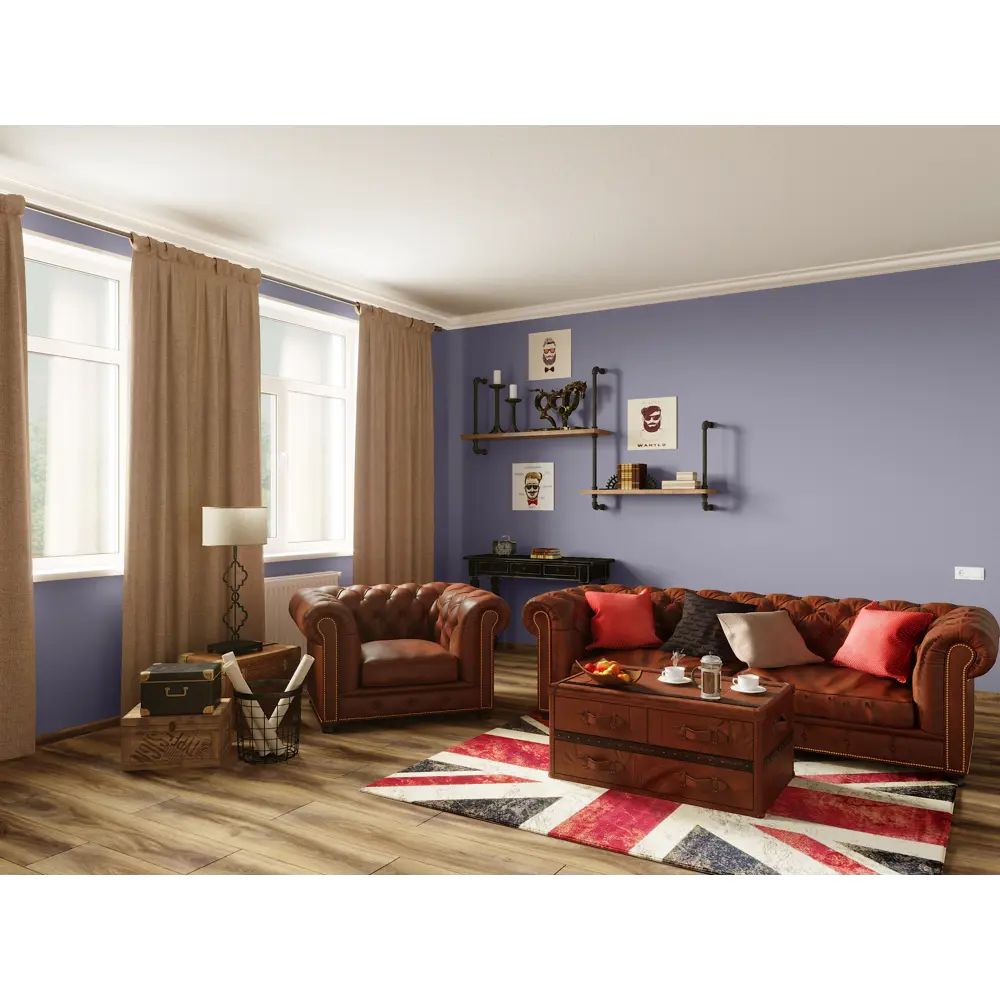 Краска для стен и потолков Trend Farbe цвет Серый кардинал 50 мл Dufa STLM-2017177 - Вид №3