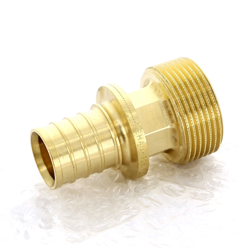 Муфта надвижная Н бронзовая Rehau 32х1"1/4 366061 - Вид №1